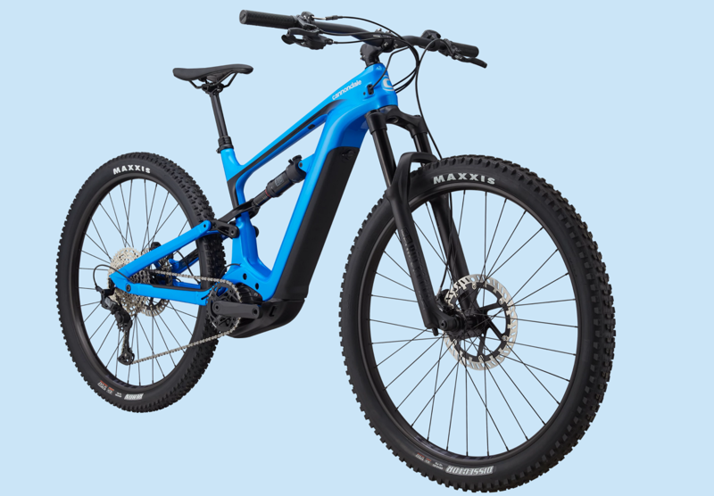 Cannondale Habit Neo 3 2021 Electric Mountain Bike Blue-5